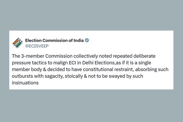 Indian Election Commission snubs Kejriwal’s disparaging remarks